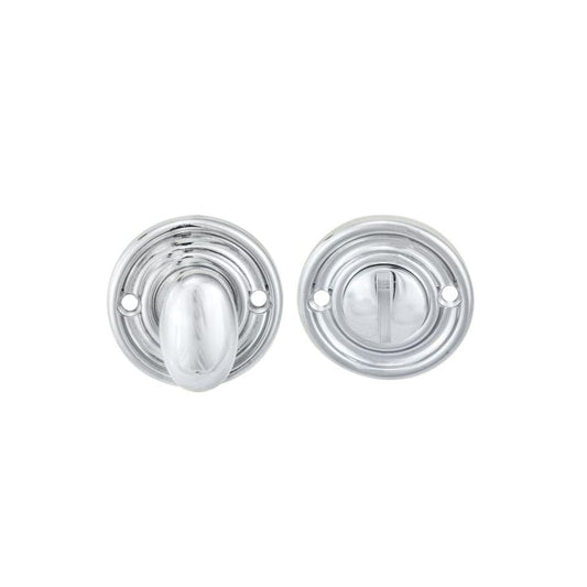 Carlisle Brass Polished Chrome Oval Thumbturn and Release AQ133CP