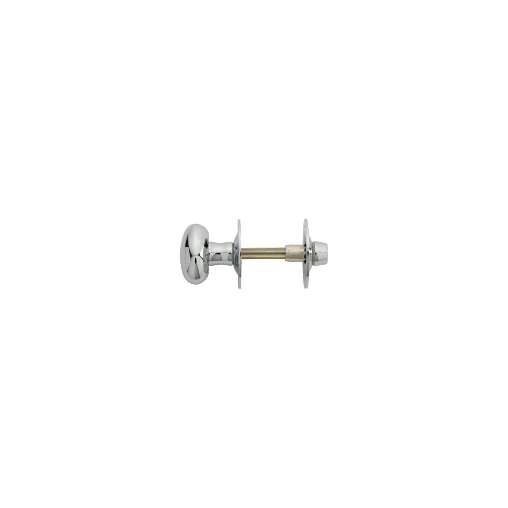 Carlisle Brass Polished Chrome Oval Thumbturn With Coin Release AA32CP