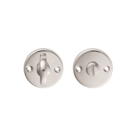 Carlisle Brass Polished Chrome Plain Thumbturn and Release B12CP
