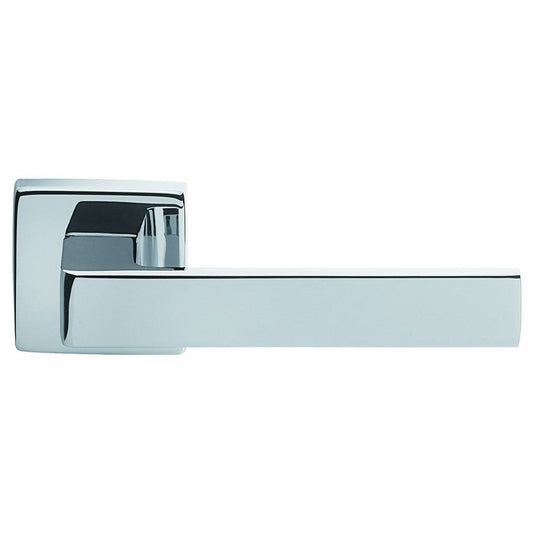 Carlisle Brass Polished Chrome Techna Lever on Square Rose TC5CP