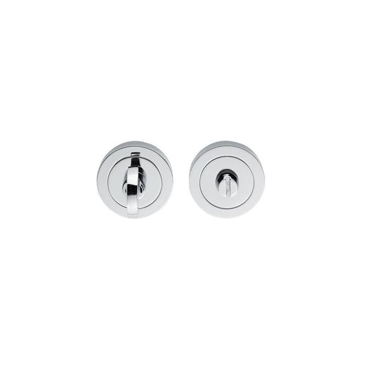Carlisle Brass Polished Chrome Thumbturn and Release AA12CP (67MM Spindle)