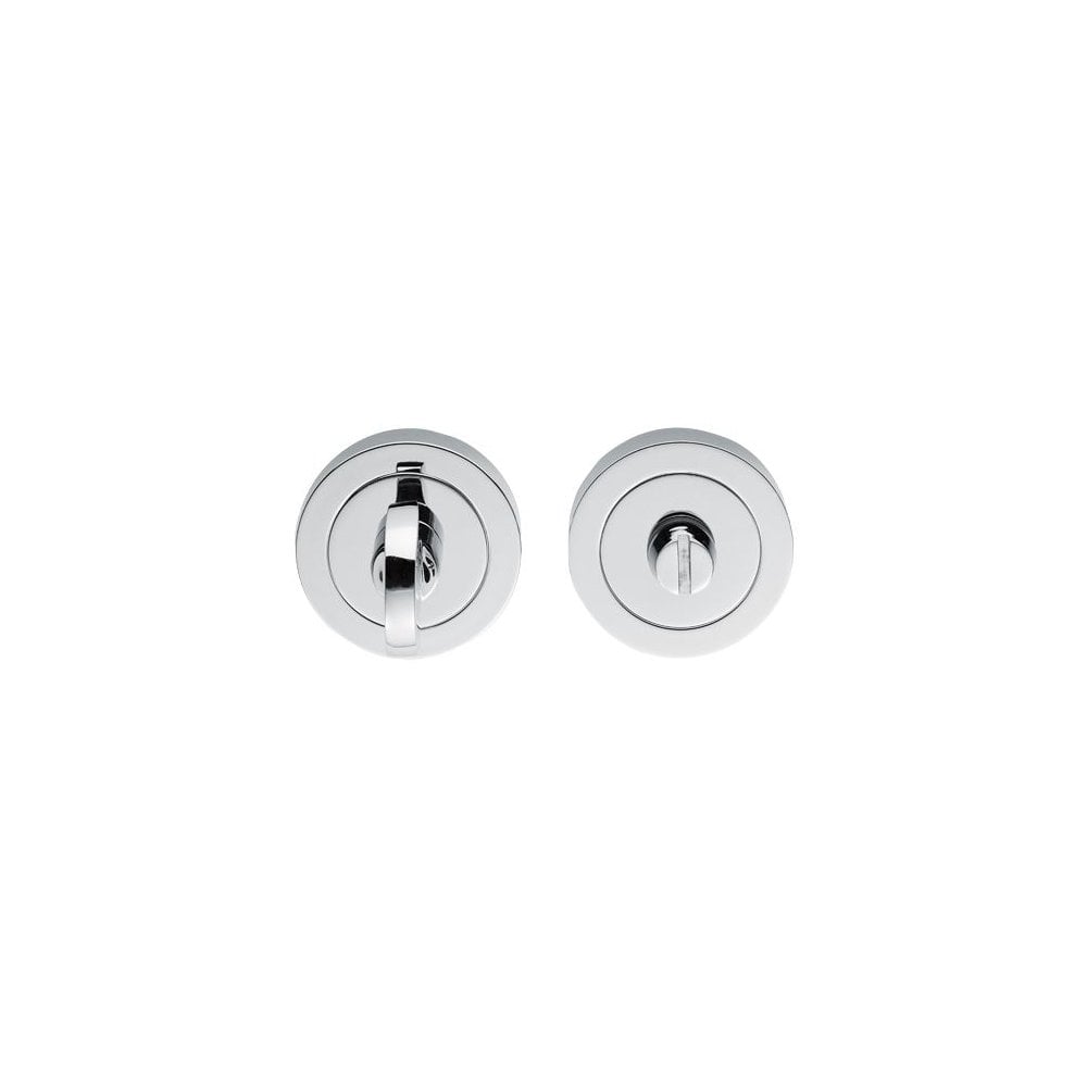 Carlisle Brass Polished Chrome Thumbturn and Release AA12LCP (80MM SPINDLE)