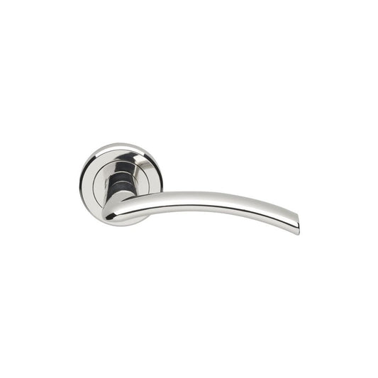 Carlisle Brass Polished Chrome Tres Lever on Round Rose Handle SZC030CP