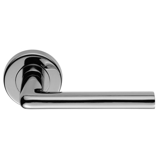 Carlisle Brass Polished Chrome Uno Lever on Round Rose SZC010CP