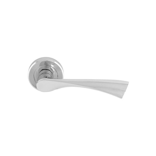 Carlisle Brass Polished Chrome Venti Lever on Rose Boxed SZR020CP