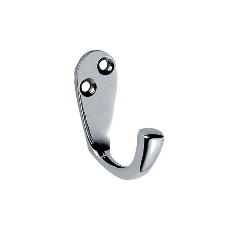 Carlisle Brass Polished Chrome Victorian Robe Hook AA26CP