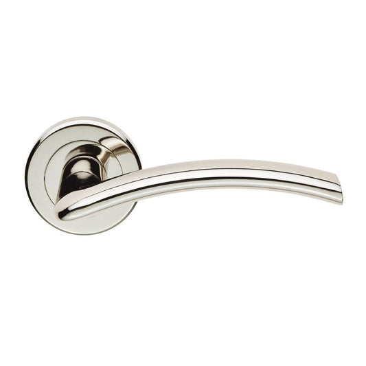 Carlisle Brass Polished Nickel Boxed Trenta Lever on Rose SZR030PN