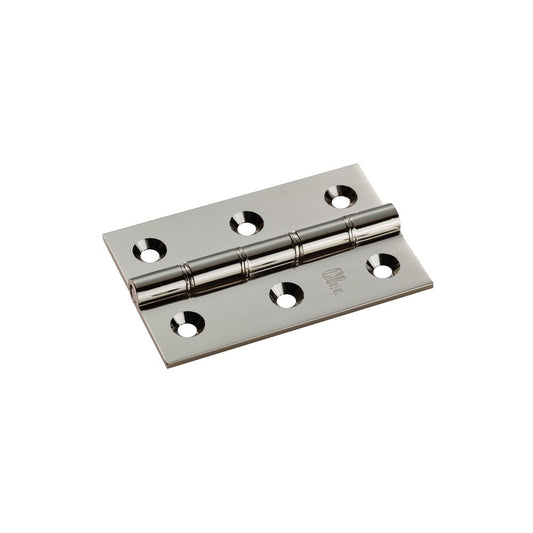 Carlisle Brass Polished Nickel Double Phosphor Bronze Washered Butt Hinge 76mmx50mmx2.5mm HDPBW21PN