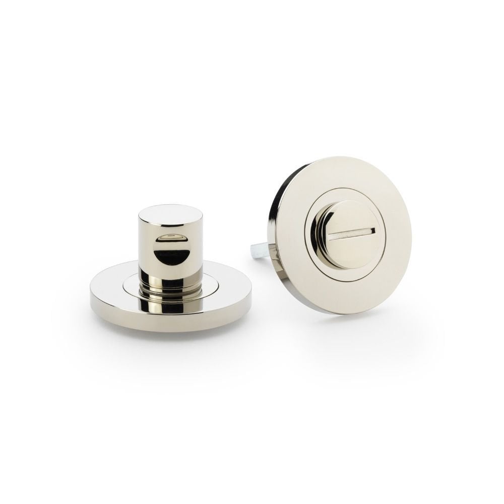 Carlisle Brass Polished Nickel PVD Plain Thumbturn and Release AW791PNPVD