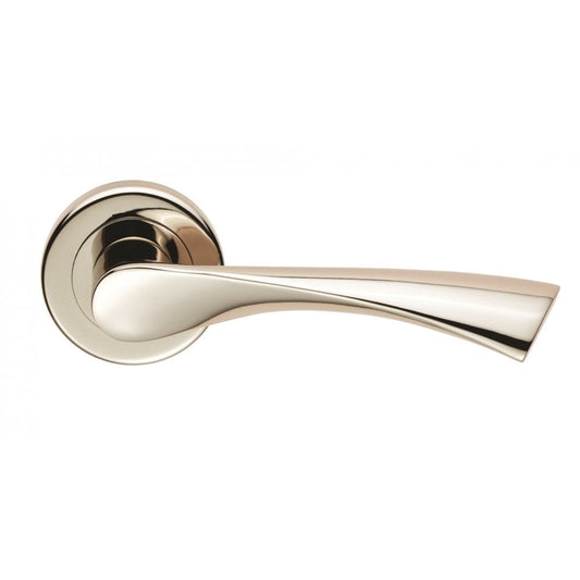 Carlisle Brass Polished Nickel Venti Lever on Rose Boxed SZR020PN