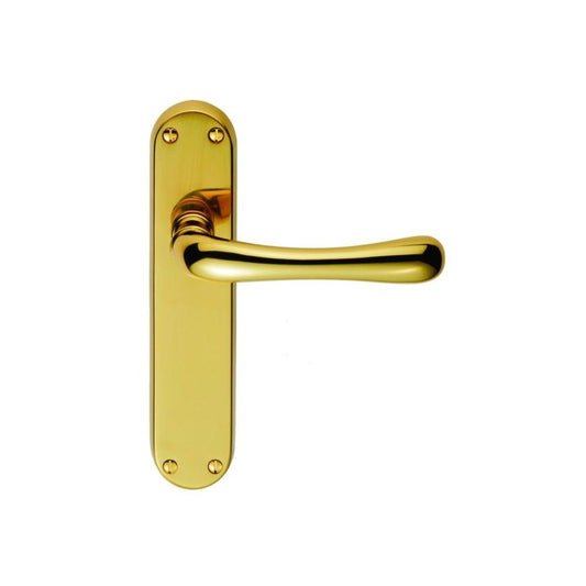 Carlisle Brass PVD Ibra Lever On Backplate CBL12