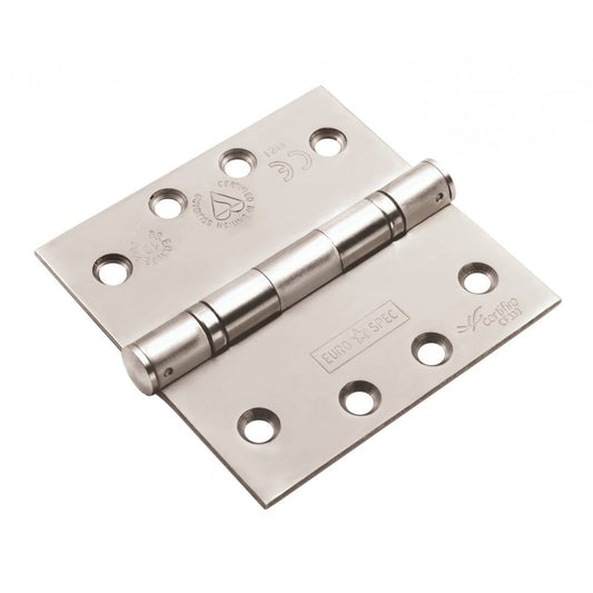 Carlisle Brass Radius Grade 13 Ball Bearing Hinge, Grade 316 Satin Stainless Steel CEN1443/13SSS/R