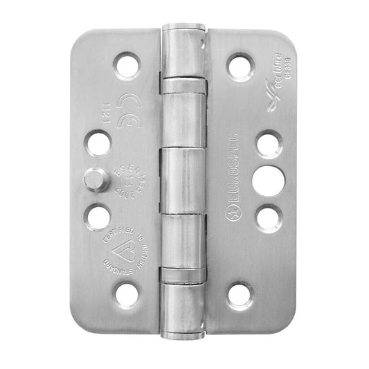 Carlisle Brass Radius Grade 13 Ball Bearing Security Hinge HIN1433SEC/13SSS/R