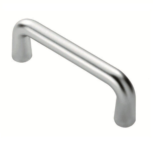 Carlisle Brass Satin Anodised Aluminium D Pull Handle - Contract 22mm Dia, 225mm Centres PFD4225SAA