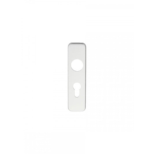 Carlisle Brass Satin Anodised Aluminium Euro Profile Safety Lever Multi Function Handle Covers 154mmx40mm Backplate 19mm