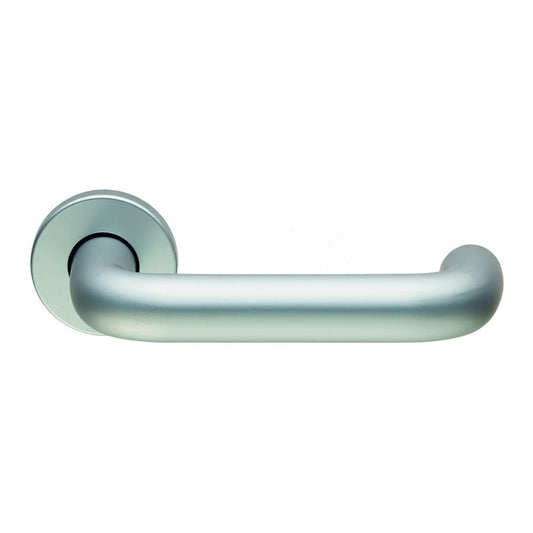 Carlisle Brass Satin Anodised Aluminium Safety Lever on Rose Handle LRS4001SAA