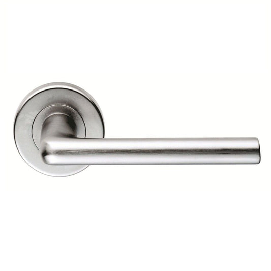 Carlisle Brass Satin Boxed Uno Lever on Round Rose SZC010SC