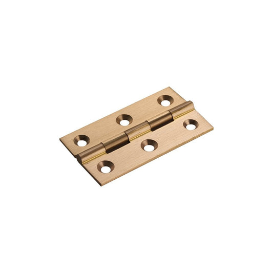 Carlisle Brass Satin Brass Cabinet Hinge 64mmx35mmx2mm FTD800DSB