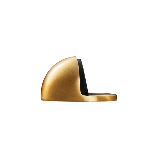 Carlisle Brass Satin Brass Oval Floor Mounted Door Stop AA20SB