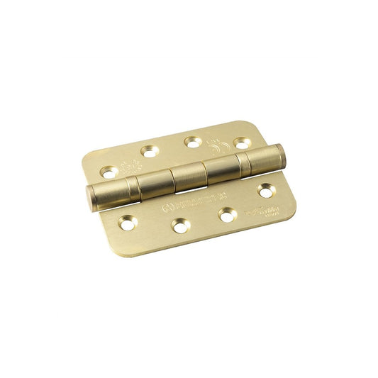 Carlisle Brass Satin Brass Radius Grade 13 Ball Bearing P Hinge HIN1433P/13SB/R