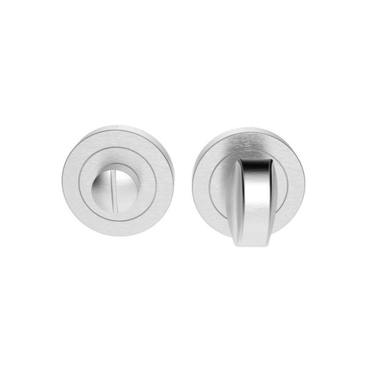 Carlisle Brass Satin Chrome Architectural Thumbturn and Release AQ12SC