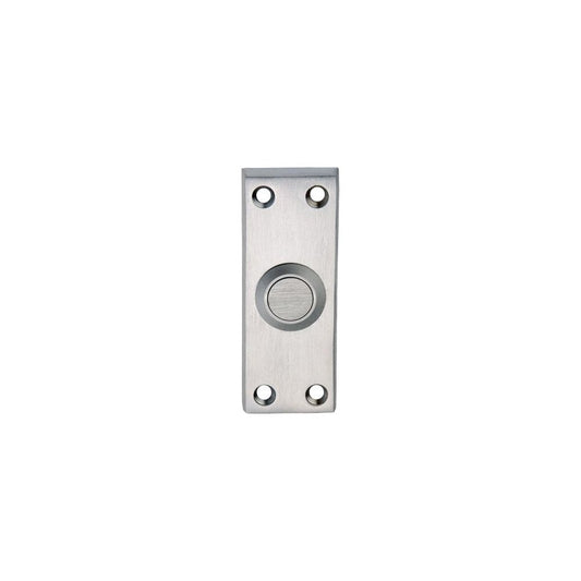 Carlisle Brass Satin Chrome Bell Push AA31SC