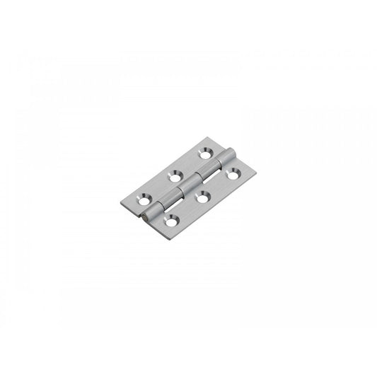 Carlisle Brass Satin Chrome Cabinet Hinge 50mmx28mmx1.5mm FTD800CSC