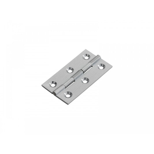 Carlisle Brass Satin Chrome Cabinet Hinge 64mmx35mmx2mm FTD800DSC