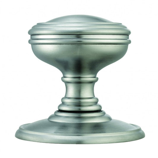 Carlisle Brass Satin Chrome Delamain Plain Knob DK35CSC