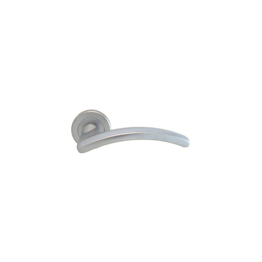 Carlisle Brass Satin Chrome Design Lever on Rose Handle SZM380SC