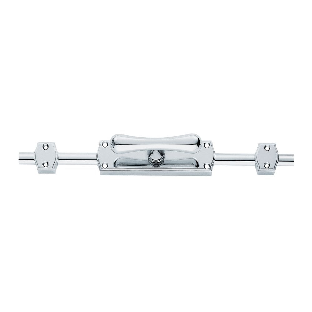 Carlisle Brass Satin Chrome Espagnolette Bolt Tee Knob Set ES35SC