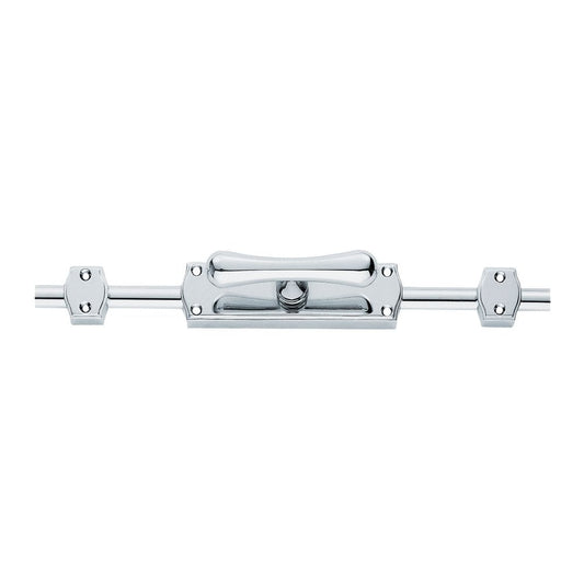 Carlisle Brass Satin Chrome Espagnolette Bolt Tee Knob Set ES35SC