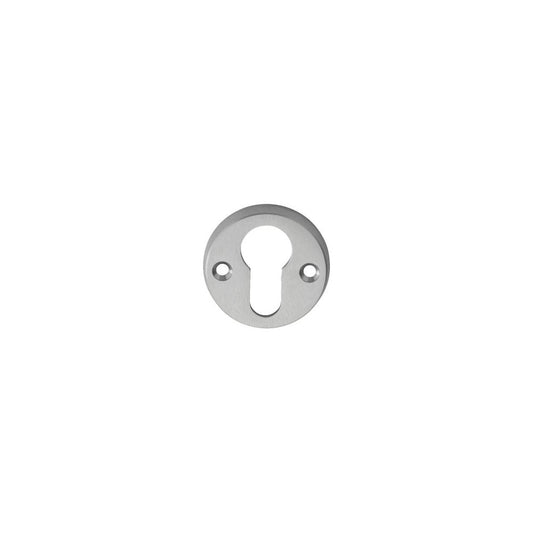 Carlisle Brass Satin Chrome Euro Profile Escutcheon AA145SC