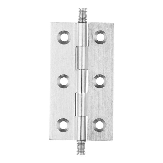 Carlisle Brass Satin Chrome Finial Cabinet Hinge FTD805DSC