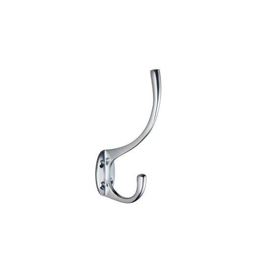 Carlisle Brass Satin Chrome Hat And Coat Hook AA25SC