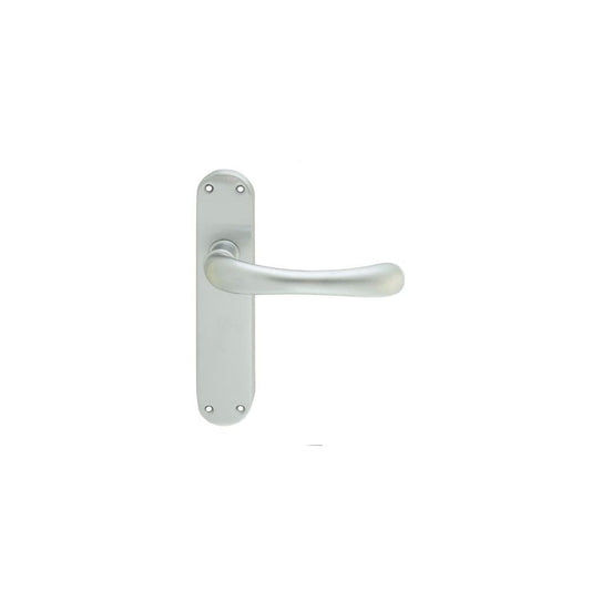 Carlisle Brass Satin Chrome Ibra Lever On Backplate CBL12SC