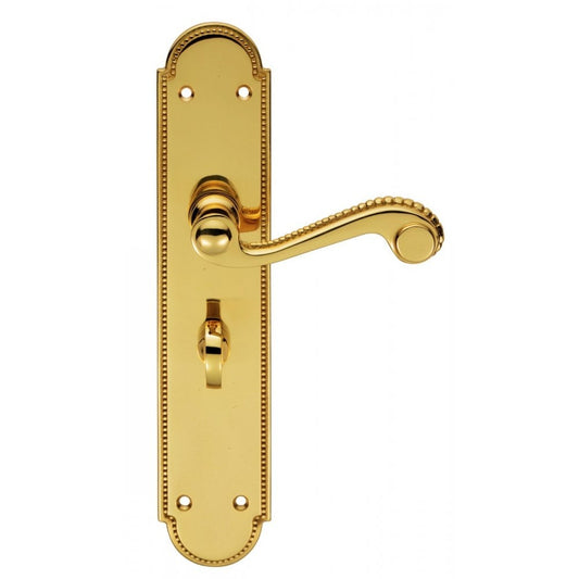 Carlisle Brass Satin Chrome Lock Profile Ibra Lever on Backplate Range 185mmx42mm EL11SC