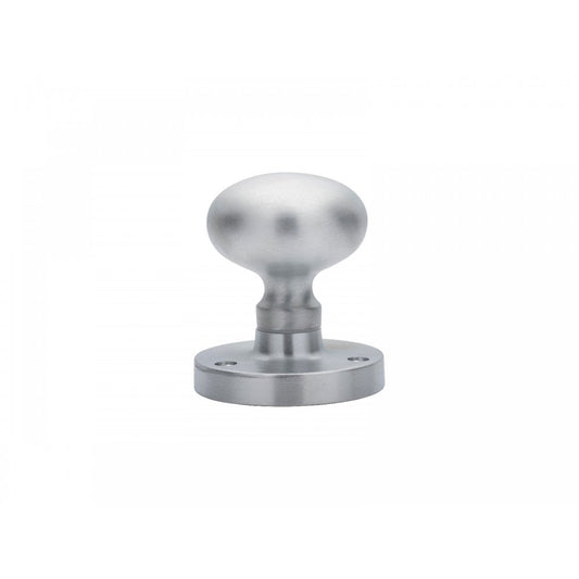 Carlisle Brass Satin Chrome Mushroom Mortice Knob M35SCP