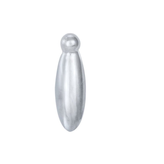 Carlisle Brass Satin Chrome Pear Drop Escutcheon AQ45SC