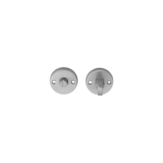Carlisle Brass Satin Chrome Plain Thumbturn and Release B12SC
