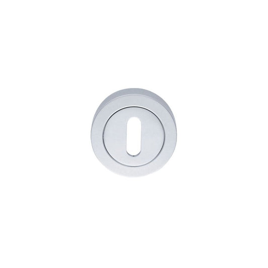 Carlisle Brass Satin Chrome Standard Profile Escutcheon AA3SC