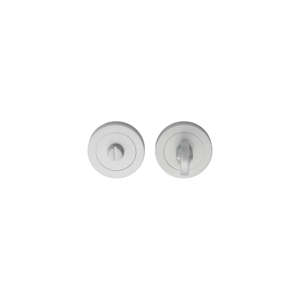 Carlisle Brass Satin Chrome Thumbturn and Release AA12LSC (80MM SPINDLE)