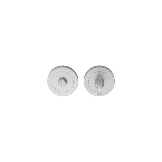 Carlisle Brass Satin Chrome Thumbturn and Release AA12LSC (80MM SPINDLE)