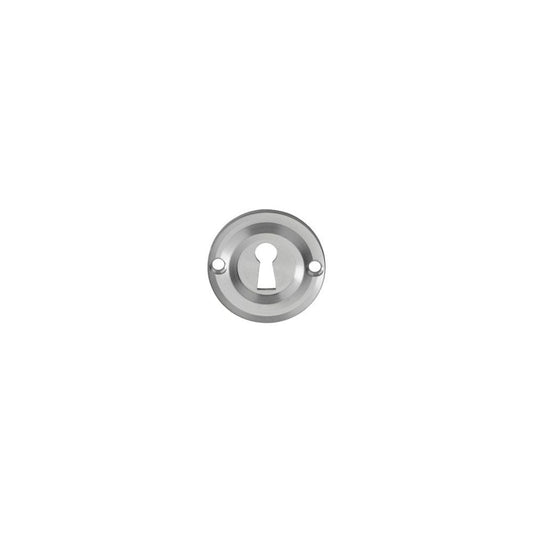 Carlisle Brass Satin Chrome Victorian Escutcheon AQ41SC