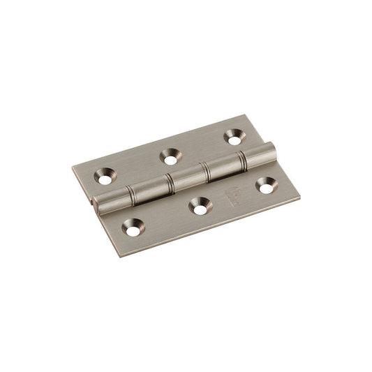 Carlisle Brass Satin Nickel Double Phosphor Bronze Washered Butt Hinge 76mmx50mmx2.5mm HDPBW21SN