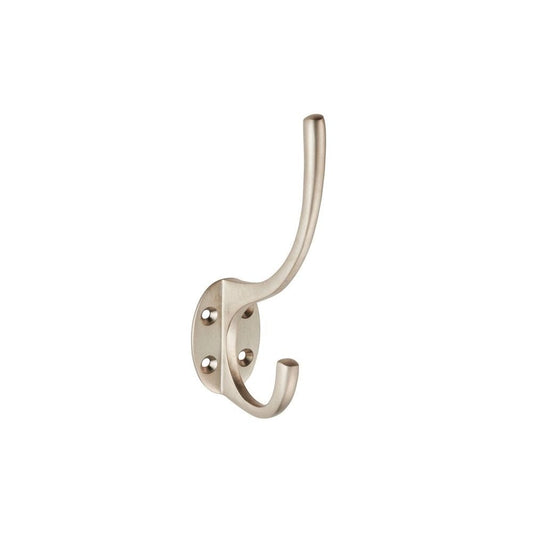 Carlisle Brass Satin Nickel Hat And Coat Hook AA25SN