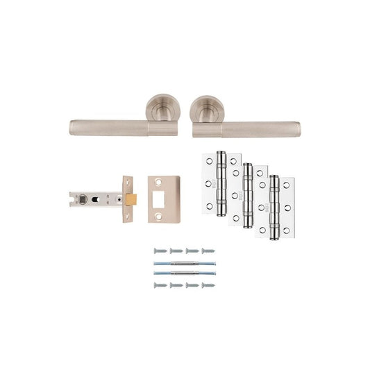 Carlisle Brass Satin Nickel Lagos Latch Pack UDP010SN/INTB