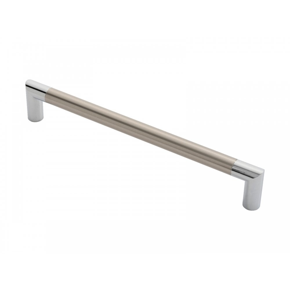 Carlisle Brass Satin Nickel/Polished Chrome 302.5mm Trend Suited Pull Handles PH160BCPSN