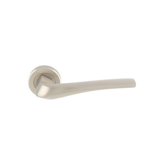 Carlisle Brass Satin Nickel Pronta Lever on Rose SZR120SN
