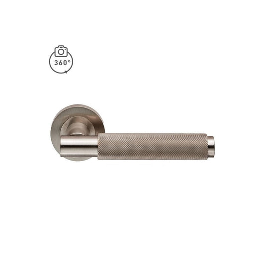 Carlisle Brass Satin Nickel Varese Lever On Round Rose EUL050SN